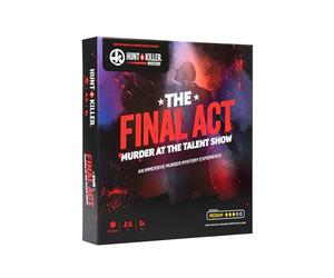Hunt A Killer : L'acte final : Murder at The Talent Show, une expérience immersive de crime véritable, pour les fans d'esprits criminels et de dossiers médico-légaux, comprend 90 à 120 minutes de
