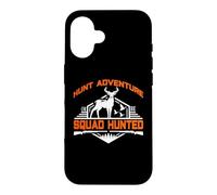 Hunt Adventure Squad Hunted Hunting Hunter Life Coque pour iPhone 16