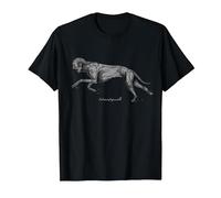 Hunt: Showdown 1896 Greyhound Trait T-Shirt, Homme, Noir, M