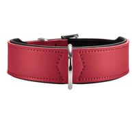 Hunter 46948 Basic 55 Collier en Nickel pour Chien Rouge 41-49 cm