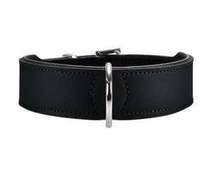 Hunter 46961 Basic 50 Collier en Nickel pour Chien Noir 35-43 cm
