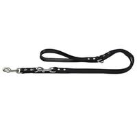 Hunter 46975 Basic 13/200 Laisse Réglable en Nickel pour Chien Noir