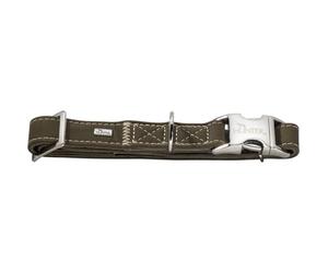 HUNTER 63868 00006 Collier de Chasse en Cuir Nubuck Taille S Olive
