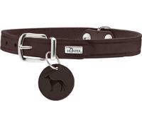 Hunter 66074 - Collier pour chien AALBORG cuir marron taille 60 (L)
