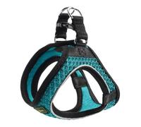 Hunter - 67133 - Harnais Hilo Comfort Pour Petits Chiens Avec Maille Et Elements Reflechissants, Turquoise, Xxs