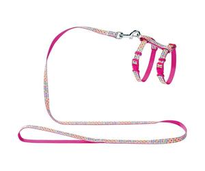 Hunter 91380 Puppy & Cat Seventies Harnais avec Laisse pour Petit Chat/Chien