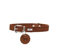 Hunter Aalborg Collier en Cuir pour Chien 52/M Marron Très Durable Entraînement