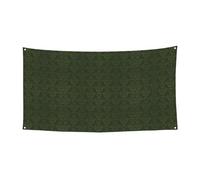 Hunter Bannière de fête résistante aux UV Motif pétales floraux Vert Pour rassemblements, festivals, décorations pour Halloween, bar, salon