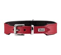 Hunter - Basic - Collier pour chien - Halsumfang 51-58 cm - rot / schwarz