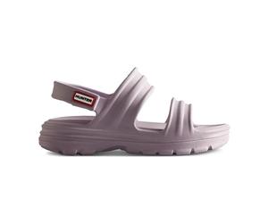 Hunter - Bloom Algae Foam Sandal - Femme - Chaussures - Violet - Taille: 39 EU