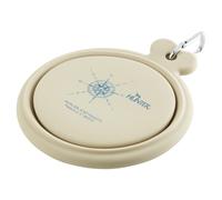 Hunter Bol À Eau En Silicone Pliable Beige 350ml/750ml Avec Mousqueton