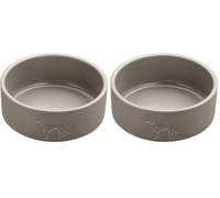 HUNTER Bol en céramique Osby Couleur Taupe, Taille 1900 ML (Lot de 2)