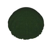 Hunter Bonnet de douche à motif floral vert - Bonnet de bain réutilisable, double couche, sangle élastique réglable, essentiel de voyage durable