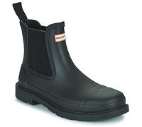 Hunter Boots Commando in Noir 36