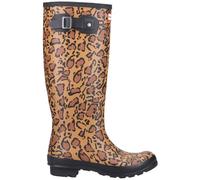 Hunter Boots - Original Tall Leopard Print - Bottes de pluie femme Rich Tan / Saddle / Black - 39