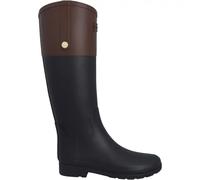 Hunter Boots - Refined Gold Trim Riding Boot - Bottes de pluie femme Black / Brown Bolt - 37