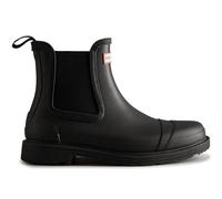 Hunter Boots - Women's Commando Chelsea Boot - Bottes de pluie femme Gravel / Black - 39