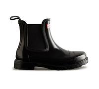 Hunter Boots - Women's Commando Chelsea Gloss - Bottes de pluie femme Black - 40 - 41