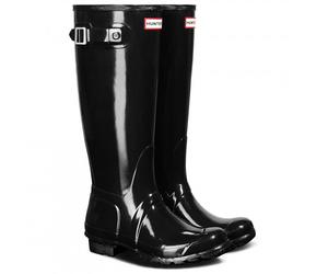 Hunter Boots - Women's Original Tall Gloss - Bottes en caoutchouc - EU 42 - black