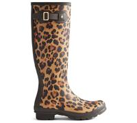 Hunter Boots - Women's Original Tall Leopard Boot - Bottes en caoutchouc - EU 36 - leopard print / chocolate brown