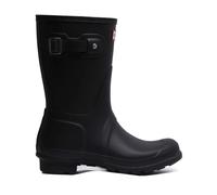 Hunter - Botte de Pluie Courte Noir Finition Mate - Femme - Chaussures - Noir - Taille: 36 EU