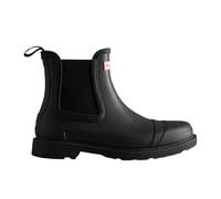 Hunter - Bottes Chelsea Commando Noires Imperméables - Femme - Chaussures - Noir - Taille: 44 EU