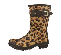 Hunter Bottes Courtes Originales Filles En Caoutchouc Rouge Imperméables