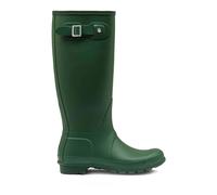 Hunter - Bottes de Pluie à Boucle - Femme - Chaussures - Vert - Taille: 36 EU