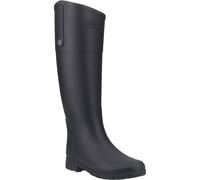 Hunter - Bottes de pluie pour femmes "Refined Riding", taille haute, mat FS11412 (38 UE) (Noir)