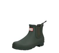 HUNTER Bottes en caoutchouc vert foncé, Taille 36