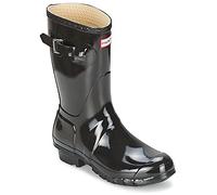 Hunter Bottes WOMEN'S ORIGINAL SHORT GLOSS in Noir 42