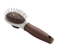 Hunter Brosse D'Entretien Spa Auto-Nettoyant Braun / Gris pour Chats