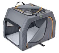 HUNTER Alu-Frame Chien Boîte de Transport, 61 x 45.5 x 43 cm, Anthracite/Orange