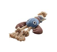 HUNTER Canvas Sansibar Rantum Jouet pour Chien en Forme de Homard, 21 cm, Longueur Totale 43 cm