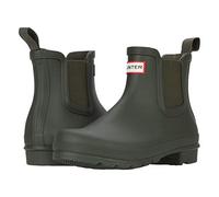 Hunter Chelsea, Chaussure Bateau, Dark Olive,
