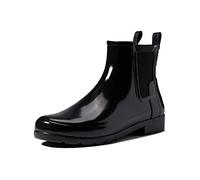 HUNTER Chelsea Gloss pour Femme Bottine, Noir, 37 EU