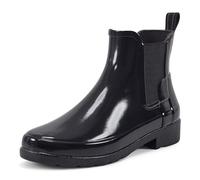 HUNTER Chelsea Gloss pour Femme Bottine, Noir, 42 EU