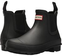 Hunter Chelsea Original Bottines de pluie pour femme, noir, 39 EU