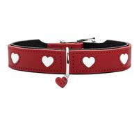 Hunter Collana Love Colore Rosso/Nero, Misura 37