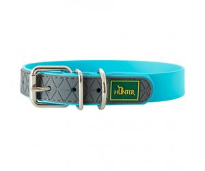 Hunter - Collar Convenience - Collier pour chien - Halsumfang 28-36 cm - Breite 2,0 cm - turquoise