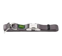 Hunter - Collier aluminium Vario Basic col refermable M 40-55 cm gris