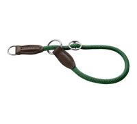 Hunter Collier de Dressage Freestyle - Couleur : Vert foncé - Corde résistante avec Noyau en Polyamide - Doux et Robuste - Résistant aux intempéries et Facile d'entretien - Idéal pour l'entraînement