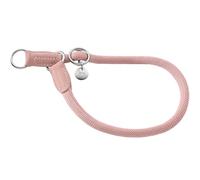 Hunter Collier de Dressage Malibu en Corde avec Noyau en Polyamide, Collier d'entraînement réglable en continu avec Anneau d'arrêt et Capuchons en Cuir synthétique pour Le Quotidien et l'entraînement