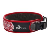HUNTER Collier Divo Reflect S Rouge/Gris