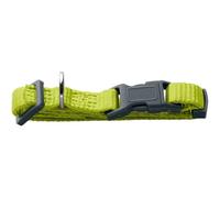 HUNTER Collier London Vario Basic Mini - Vert Citron - Taille 14-20/XXS-XS - avec Fermeture de sécurité - Doux et Flexible - Résistant à la déchirure et à séchage Rapide - Facile d'entretien et