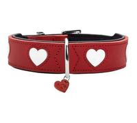 Hunter Collier Love Couleur Rouge/Noir, Taille 60