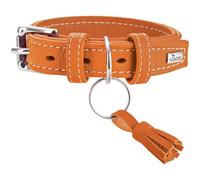 HUNTER Collier pour Chien Cannes - Cuir Nappa de Vachette