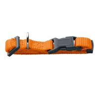 HUNTER Collier pour Chien London Vario Basic, Collier en Nylon réglable, Fermeture de sécurité avec Verrouillage, résistant à la déchirure, Couleur : Orange, Taille : XXS-XS/1