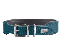 HUNTER Collier pour Chien Malta en Cuir de Vachette Souple graissé, Doublure Douce, résistant, Couleurs Brillantes, Fait à la Main, fabriqué en Allemagne, Taille : 37