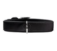 Hunter Collier Pour Chien Softie En Simili Cuir - Noir - 55